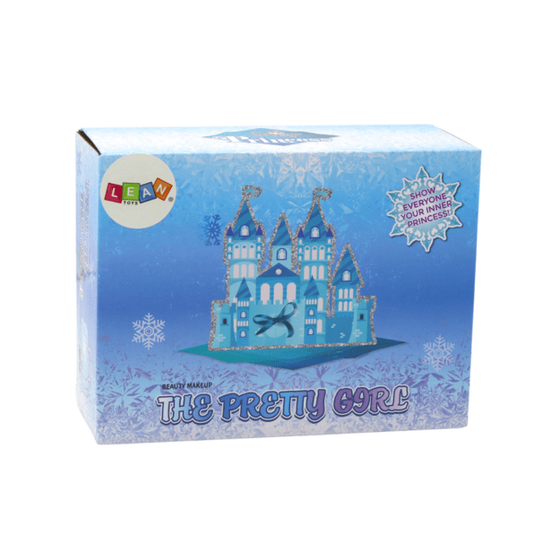 A set of cosmetics in a Crown Blue nail makeup case 4