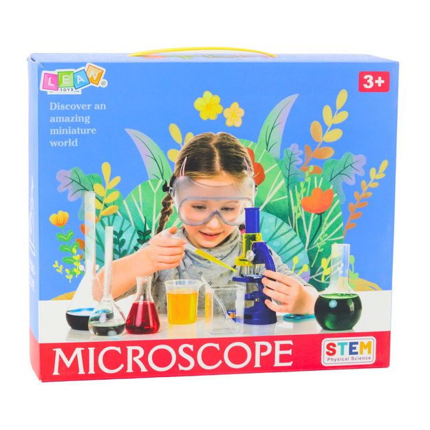 Educational Microscope For Kids Accessories Magnification 300x 4
