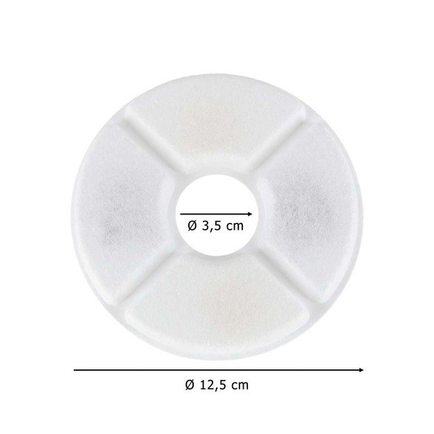 &Scaron;unų ir kačių geriamojo fontano pakaitiniai filtrai, 6 vnt. 7