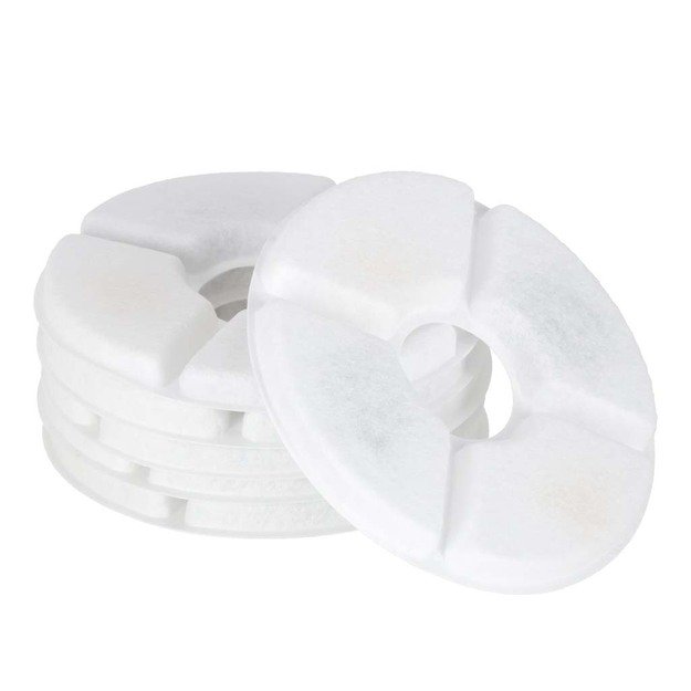 &Scaron;unų ir kačių geriamojo fontano pakaitiniai filtrai, 6 vnt. 2