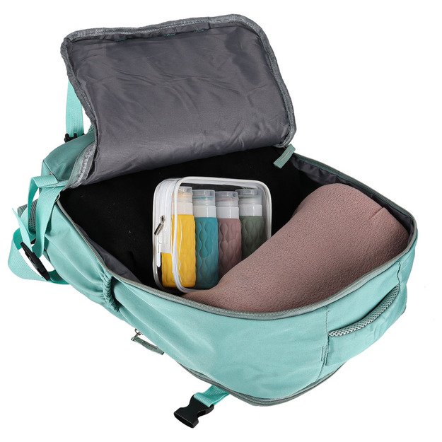 Bagažo kelioninė kuprinė žalia 45x30 cm 8