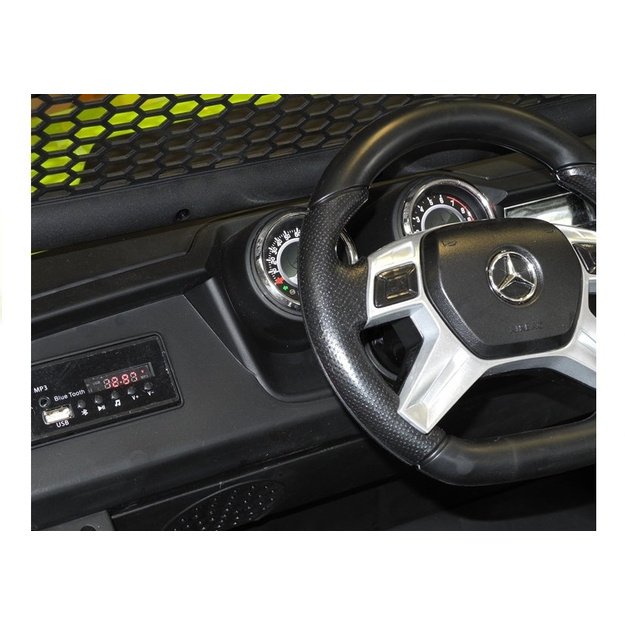 Mercedes Unimog Electric Ride On Car Green 8