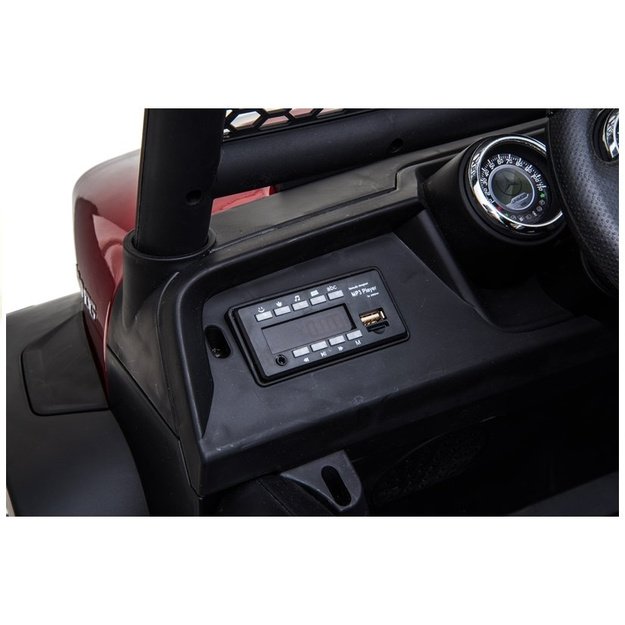 Mercedes Unimog Electric Ride On Car Green 9