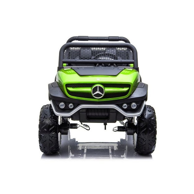 Mercedes Unimog Electric Ride On Car Green 4