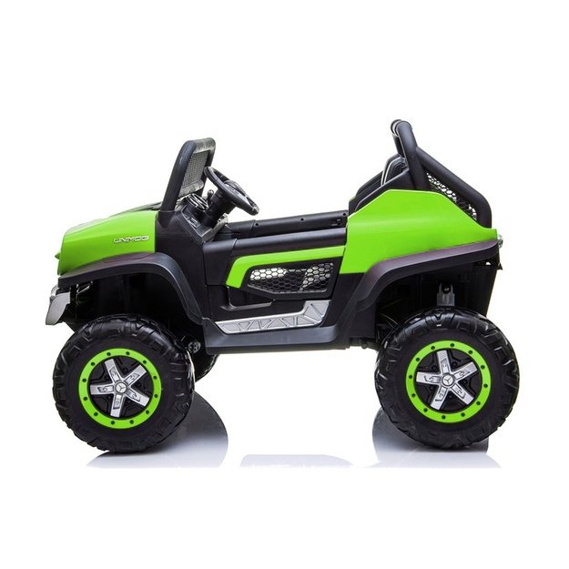 Mercedes Unimog Electric Ride On Car Green 2