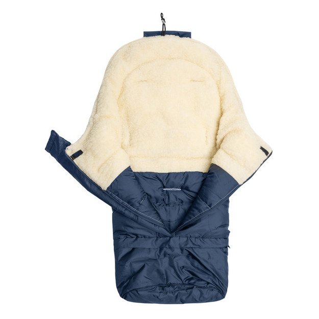 Combi 3in1 Romper bag – navy/wool