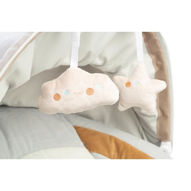 OPTI – tai moderni ir funkcionali kūdikio supynė, ruda 11