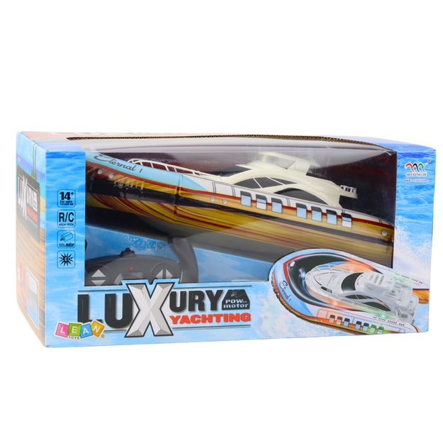 Luxury Yacht Boat Inflatable Remote Controlled RC LED Lights 4