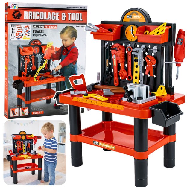 Children s Workshop DIY Table Tools Accessories 70 cm