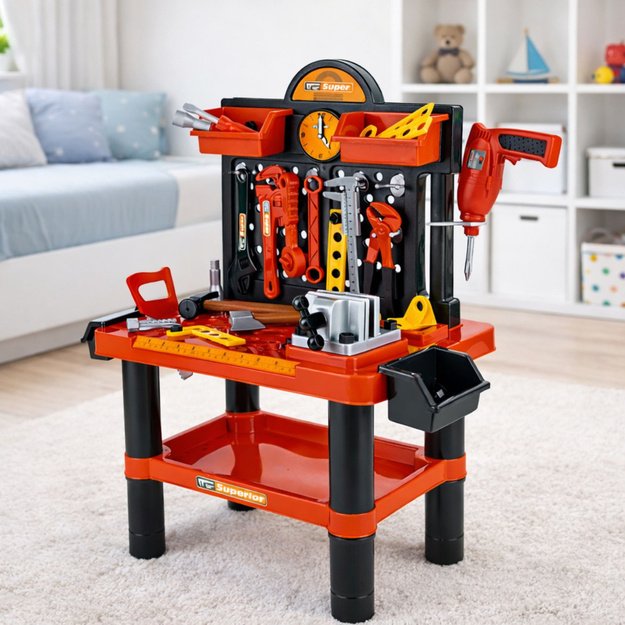 Children s Workshop DIY Table Tools Accessories 70 cm 2