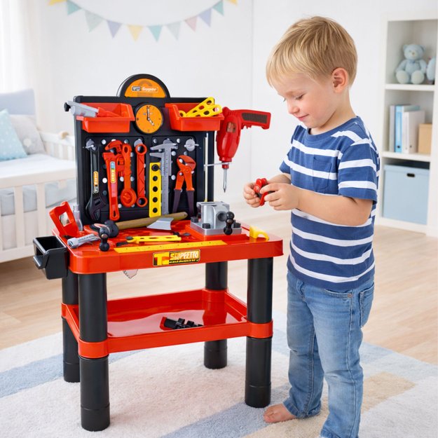 Children s Workshop DIY Table Tools Accessories 70 cm 3