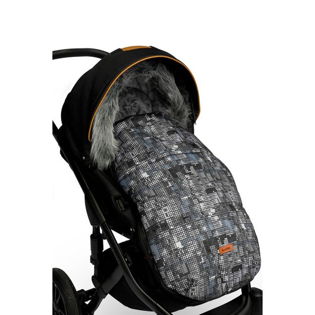 Olaf Romper Bag – dots graphite