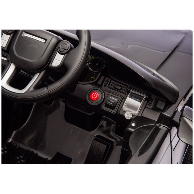 „Land Rover Discovery DLS-K06“ akumuliatorinė vairuojama transporto priemonė, juoda 12