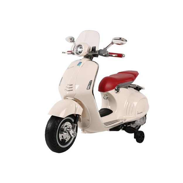 White Electric Scooter Vespa GTS 300 1