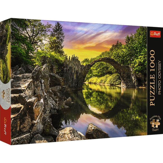 Puzzle &ndash; 1000 Premium Plus Rakotzbr&uuml;cke in Kromlau, Deutschland Trefl 10811