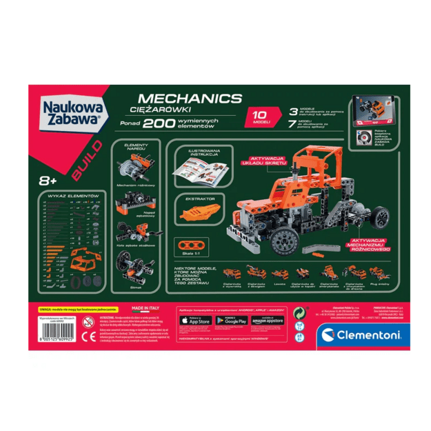 Scientific Fun Mechanics Laboratory Trucks Clementoni 60992 5