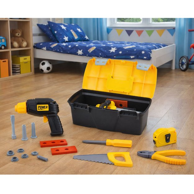 Tool Set in Box Battery-Powered Screwdriver Accessories 23 pcs. 3