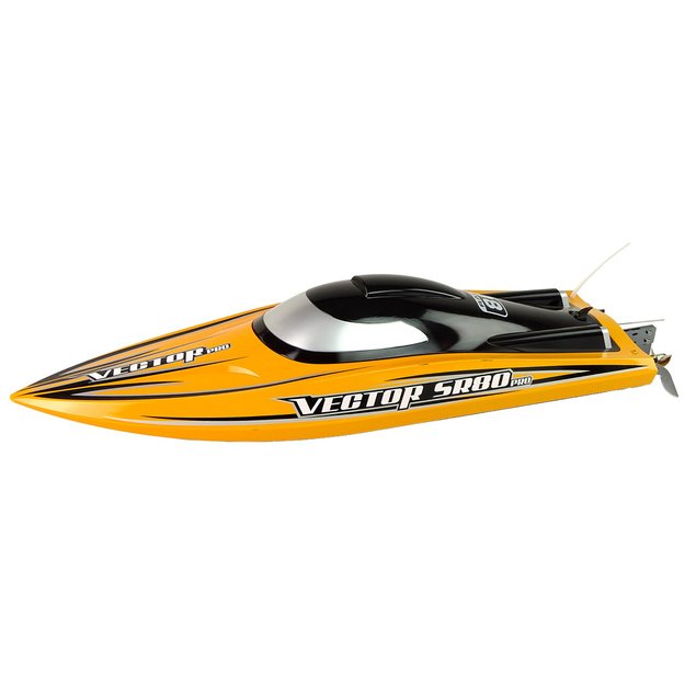 Ł&oacute;dź Motorboat R/C Brushless ARTR SR 80 PRO 74 km/h Yellow 1