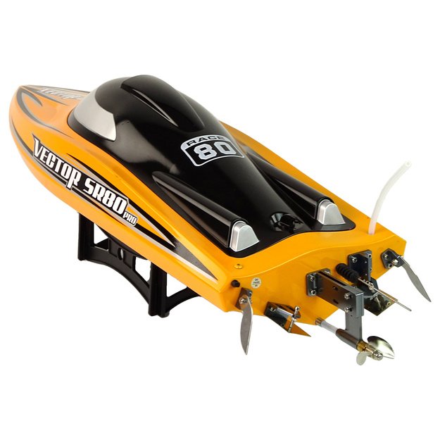 Ł&oacute;dź Motorboat R/C Brushless ARTR SR 80 PRO 74 km/h Yellow 4