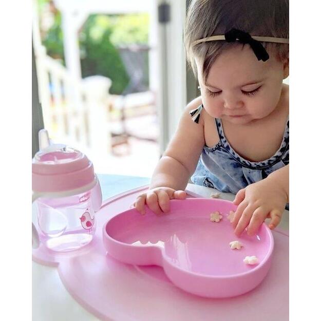 127528 SILIKONO PLOKŠTĖ ŠIRDIS 9m+ GIRLĖ 1