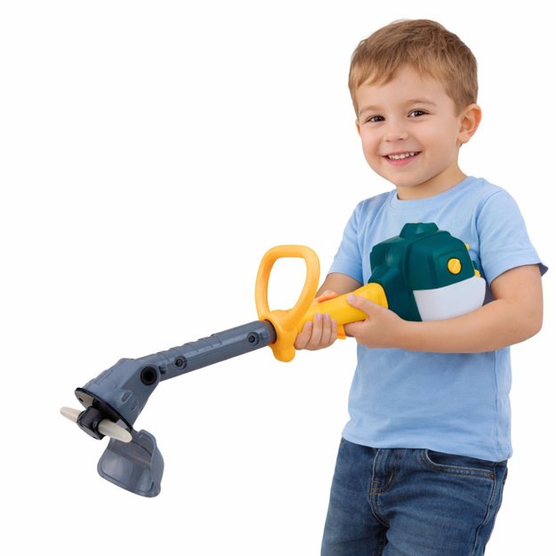 Children s Garden Lawn Mower with Sounds and Lights and Rubber Blade 2