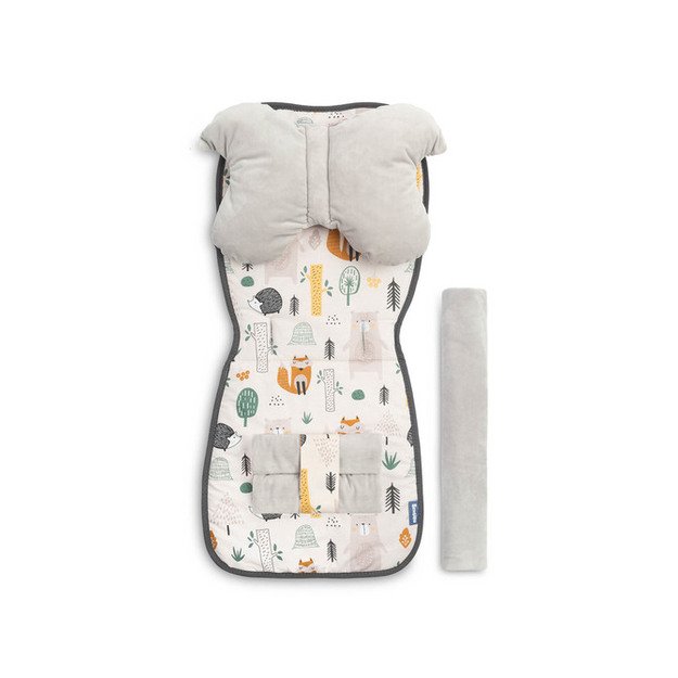 Vaikiško vežimėlio įdėklas Deluxe – Miško pasaulis