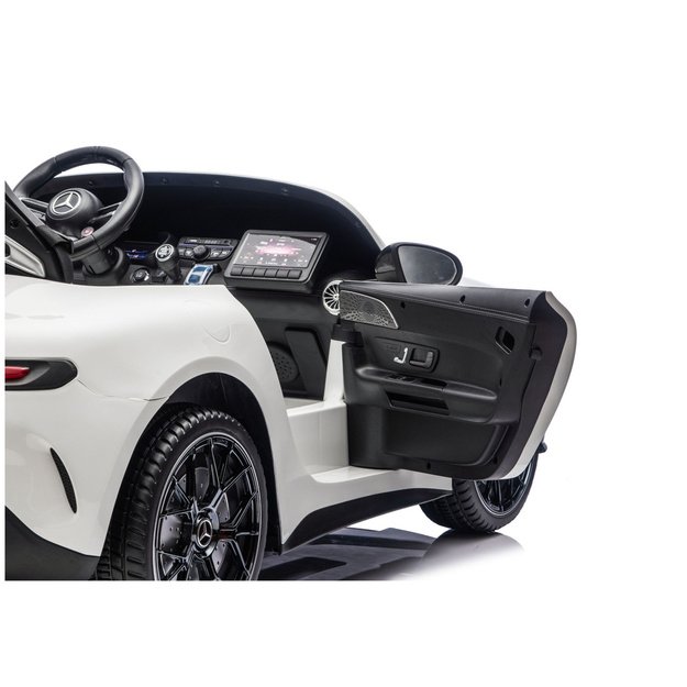 Mercedes GT63 AMG DK-GT63 24V White Battery Car 9