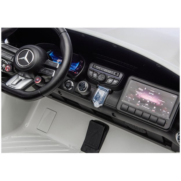 Mercedes GT63 AMG DK-GT63 24V White Battery Car 12