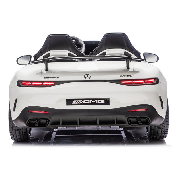 Mercedes GT63 AMG DK-GT63 24V White Battery Car 7