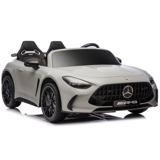 Mercedes GT63 AMG DK-GT63 24V Battery-Powered Car, Light Gray