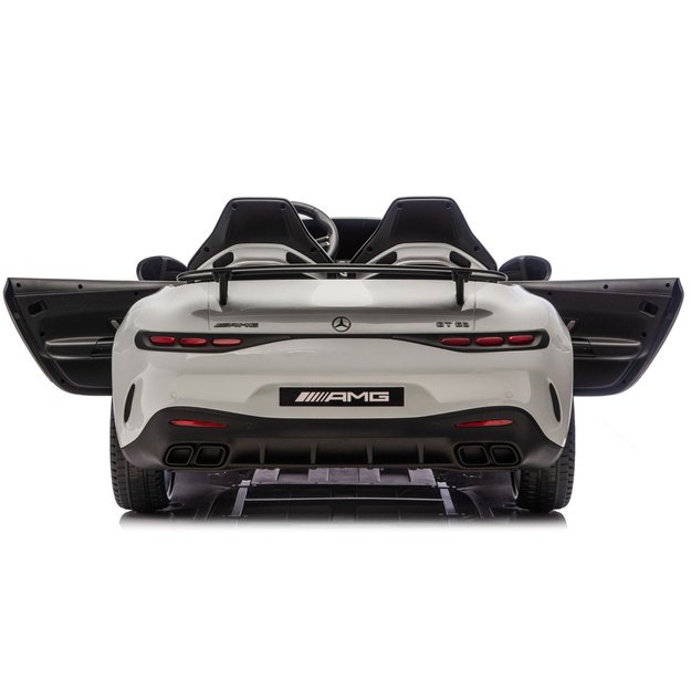 Mercedes GT63 AMG DK-GT63 24V Battery-Powered Car, Light Gray 5