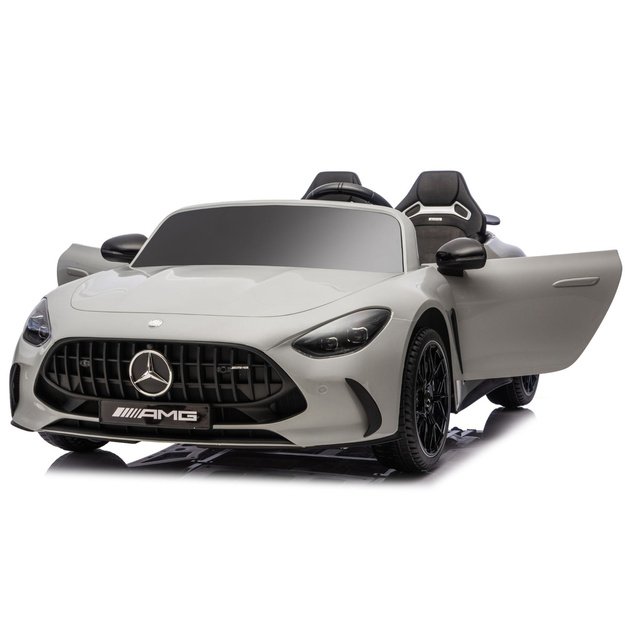 Mercedes GT63 AMG DK-GT63 24V Battery-Powered Car, Light Gray 4
