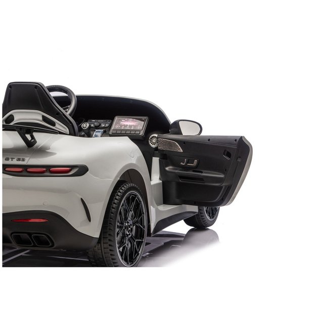 Mercedes GT63 AMG DK-GT63 24V Battery-Powered Car, Light Gray 8