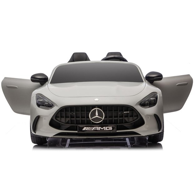 Mercedes GT63 AMG DK-GT63 24V Battery-Powered Car, Light Gray 3