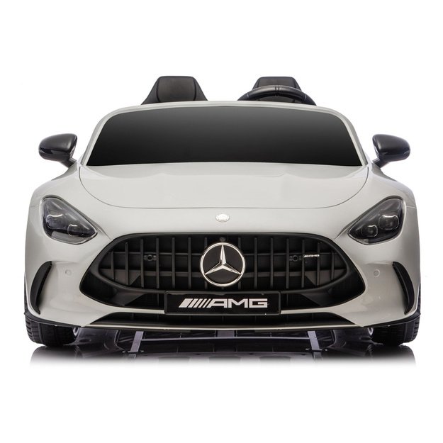 Mercedes GT63 AMG DK-GT63 24V Battery-Powered Car, Light Gray 2