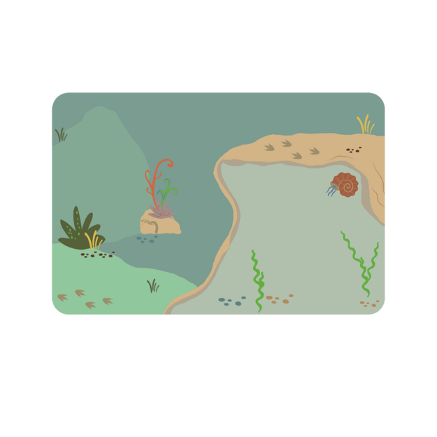 Magnetinis žaidimas ir pie&scaron;imo rinkinys, Dinozaurai 2