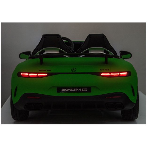 Mercedes GT63 AMG DK-GT63 24V Matte Green Battery Car 13