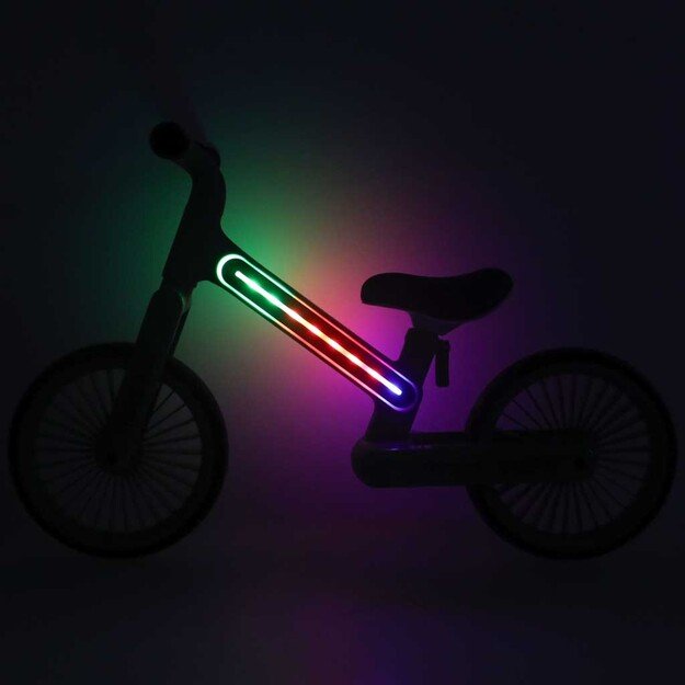 Trike Fix Glow LED krosinis dviratis rožinės spalvos 8