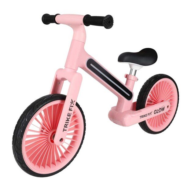 Trike Fix Glow LED krosinis dviratis rožinės spalvos 1