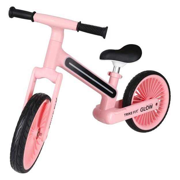 Trike Fix Glow LED krosinis dviratis rožinės spalvos 2