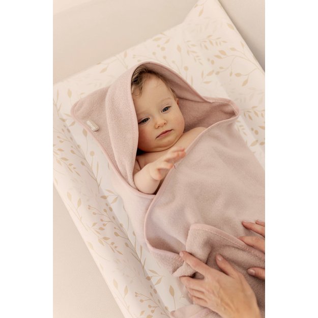 BATH COVER TERRY 100X100 DUSTY PINK