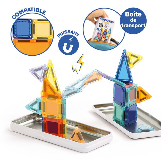 LUDI magnetinis konstruktorius Mini, kelioninis formatas