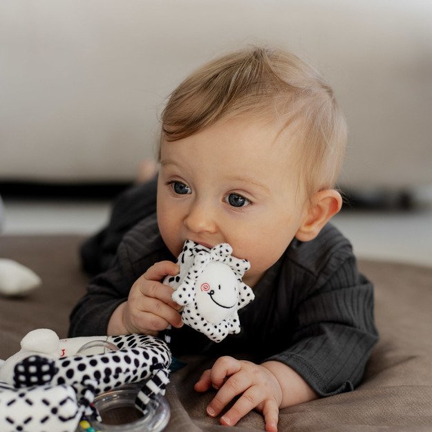 BLACK&WHITE TRAVEL TOY ELEPHANT 9