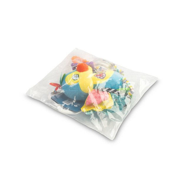 COLORFUL TRAVEL RATTLE BIRDIE