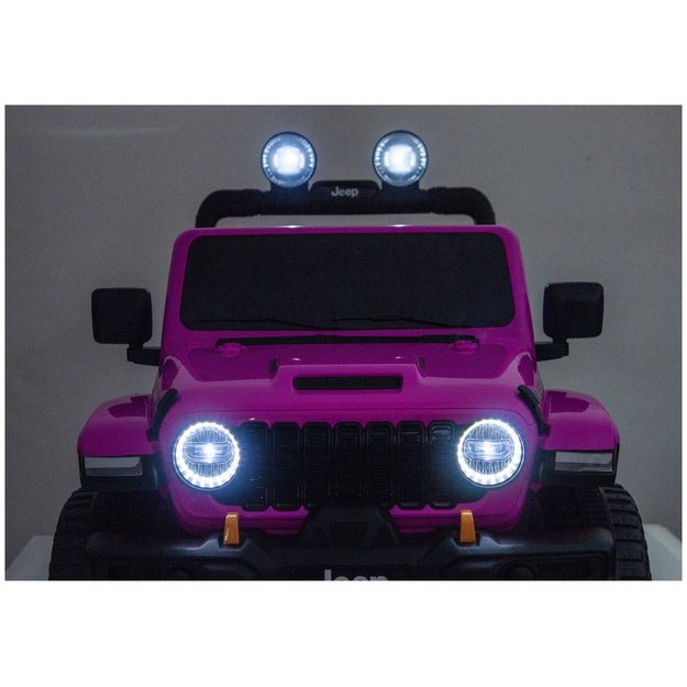 Jeep Rubicon 4x4 Battery-Powered Ride-On Vehicle DK-JWR556 4x200W 24V Pink