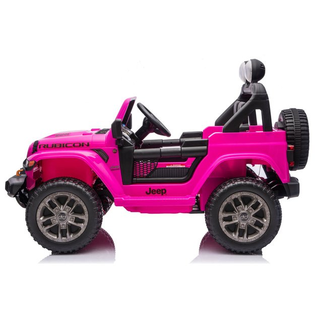 Jeep Rubicon 4x4 Battery-Powered Ride-On Vehicle DK-JWR556 4x200W 24V Pink