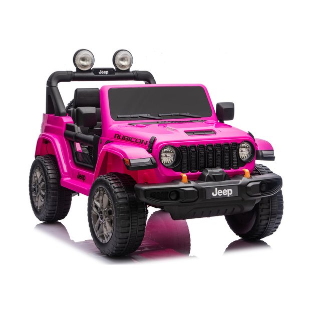 Jeep Rubicon 4x4 Battery-Powered Ride-On Vehicle DK-JWR556 4x200W 24V Pink