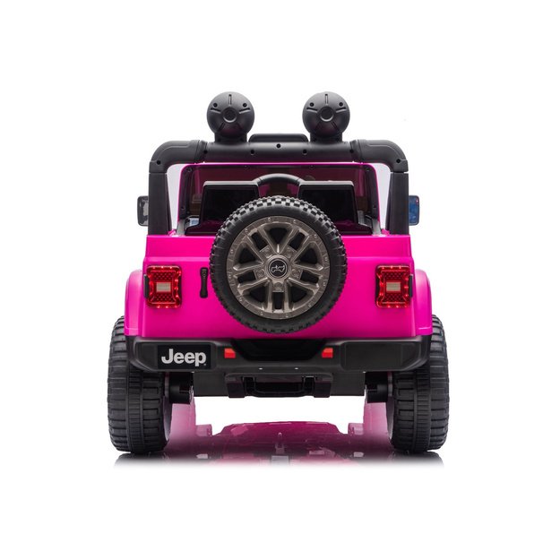 Jeep Rubicon 4x4 Battery-Powered Ride-On Vehicle DK-JWR556 4x200W 24V Pink