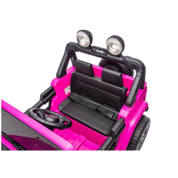 Jeep Rubicon 4x4 Battery-Powered Ride-On Vehicle DK-JWR556 4x200W 24V Pink