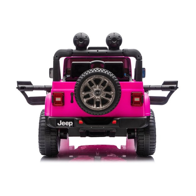 Jeep Rubicon 4x4 Battery-Powered Ride-On Vehicle DK-JWR556 4x200W 24V Pink
